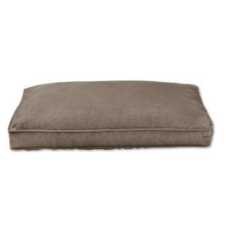 Faux Linen Classic Rectangle Dog Bed Cover/Liner