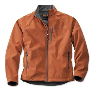 trout bum softshell jacket
