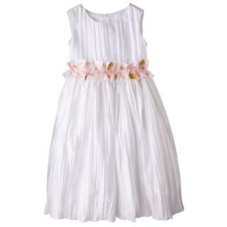 Girls Spring Dressy Dress   White 5