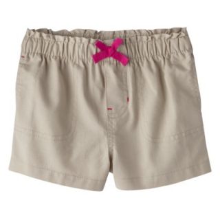 Circo Infant Toddler Girls Chino Short   Khaki 5T