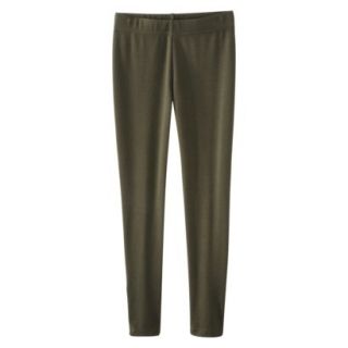 Mossimo Womens Ponte Ankle Pant   Green XS