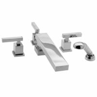 Newport Brass NB3 2027 08A Cube 2 Roman Tub Faucet with Handshower Only