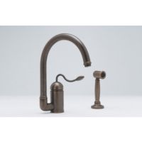 Rohl A3408MWS APC Country Country kitchen single metal lever kitchen faucet with