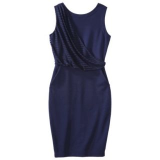 labworks Womens V Back Sleeveless Dress   Blue XXL