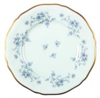 Johann Haviland Joh303 Salad Plate, Fine China Dinnerware   Chippendale,Blue Flo