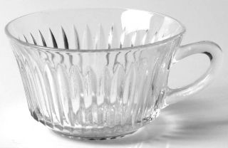 Anchor Hocking Queen Mary Clear Cup Only   Clear, Depression Glass