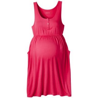 Merona Maternity Sleeveless Dress   Coral XL