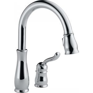 Delta Faucet 978 DST Leland One Handle Pull Out Spray Kitchen Faucet