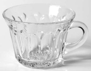 Anchor Hocking Colonial (Punch Set) Punch Cup   Punch Set, Panel/Diamond Design