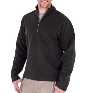 Royal Robbins Gunnison Pullover   Zip Neck  Long Sleeve (For Men)   TURKISH COFF (L )