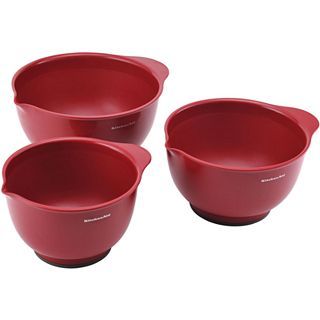 Kitchen Aid KitchenAid 3 pc. Mixing Bowl Set, Red