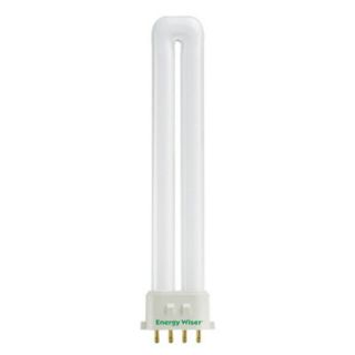 Bulbrite 13W Neutral White Dimmable 4 Pin Twin Tube CFL Light Bulb   20 pk.  