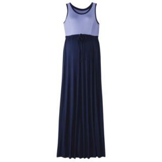 Liz Lange for Target Maternity Sleeveless Maxi Dress   Purple/Blue M
