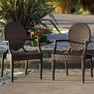 Best Selling Home Decor Furniture LLC Adriana All Weather Wicker Dining Chair  