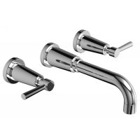 Riobel PA05L C Pallace Two Handle Wall Mount Tub Filler Faucet