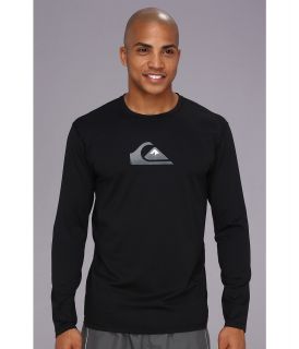 Quiksilver Solid Streak L/S Surf Shirt AQYWR00046 Mens T Shirt (Black)