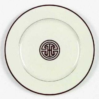 Fitz & Floyd Mandarin Crest Dinner Plate, Fine China Dinnerware   Cognac Medalli