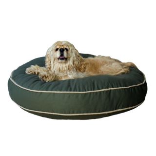 Everest Pet Twill Classic Round Dog Pillow 0130 Blue Size Medium (35 L x 35