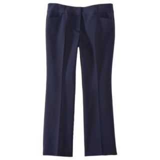 Pure Energy Womens Plus Size Career Pants   Navy Blue 16W