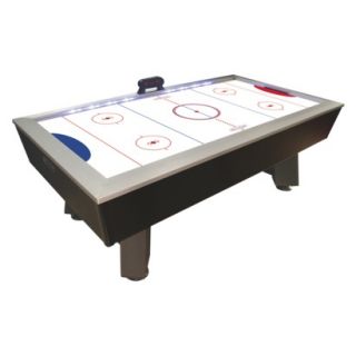 DMI Sports Air Hockey Table Lighted Rail   Black/Silver (7.5 ft)
