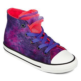 Converse All Star Chuck Taylor Party Toddler Girls High Top Sneakers,