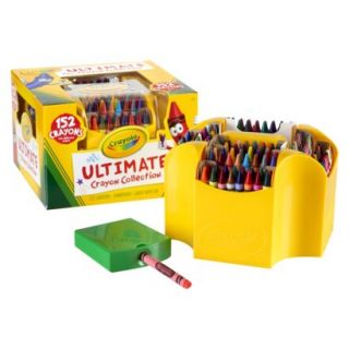 Crayola Ultimate 152 piece Crayon Collection with Sharpener and Caddy