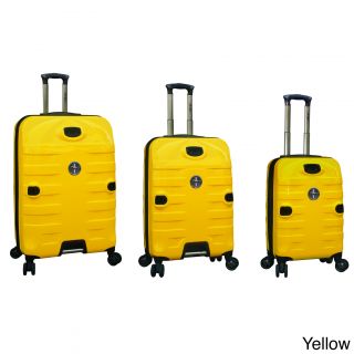 Travelers Club Ford Mustang Series 3 piece Super Durable Polycarbonate Spinner Luggage Set
