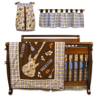 Trend Lab Rockstar 6 piece Crib Bedding Set