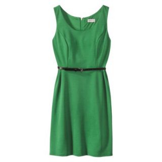 Merona Petites Sleeveless Fitted Dress   Green XXLP