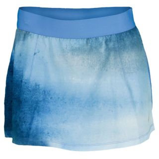 Nike Women`s Slam Print Tennis Skirt Xlarge 402_Distance_Blue