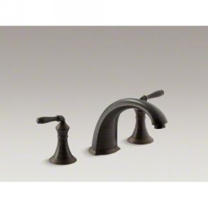 Kohler K T398 4 2BZ Devonshire Devonshire® Two Handle High Flow Bath Faucet Trim