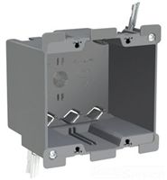 Crouse Hinds TP3600 CrouseHinds Electrical Box, 3 3/4 x 4 x 3 PVC Deep Switch Box w/ Nails