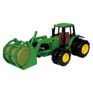 Big Farm John Deere Tractor with Bale Mover
