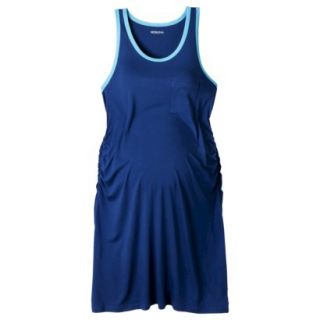Merona Maternity Sleeveless Dress   Blue XXL