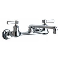 Chicago Faucets 540 LDCP Universal Wall Mounted Sink Faucet