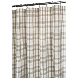 Park B Smith Seersucker Plaid Shower Curtain Multicolor   SSPL40 WNL
