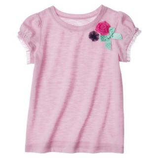 Cherokee Infant Toddler Girls Tee Shirt   Fun Pink 2T