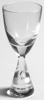 Holmegaard Princess Cordial Glass   Air Bubble Stem,Plain,No Trim