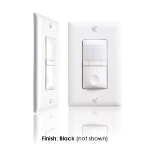 WattStopper RD250B Motion Sensor, PIR Dimming MultiWay Wall Switch Convertible Occupancy Sensor, 500W, 120V Black