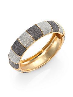 ABS by Allen Schwartz Jewelry Glitter Bangle Bracelet   Gold 