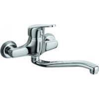 La Torre 3070 CHR Tower 3000 Wall Mount Single Control Kitchen Mixer with Swivel
