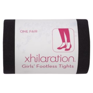 Xhilaration Girls Tights   Ebony Opaque 7 10