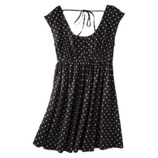 Mossimo Supply Co. Juniors Smocked Babydoll Dress   Polka Dot XS(1)