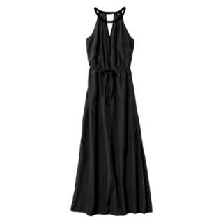 Mossimo Womens Halter Maxi Dress   Black S