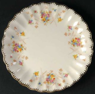 Limoges American New Princess (Scalloped,Gold Trm) Bread & Butter Plate, Fine Ch