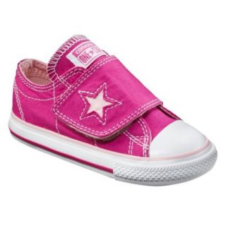 Toddler Girls Converse One Star One Flap Sneaker   Pink 7