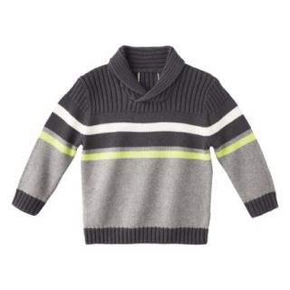 Genuine Kids from OshKosh Infant Toddler Boys Stripe Sweater   Gray 18 M