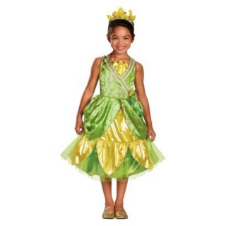 Toddler/Girls Tiana Sparkle Deluxe Costume