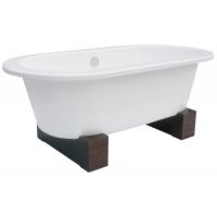 Belle Foret BFUSACWBWAL Contemporary Contemporary Leg Tub Cast Iron