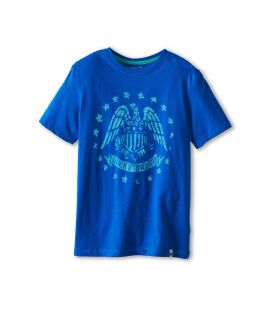 Lucky Brand Kids Eagle Crest Tee Boys T Shirt (Blue)